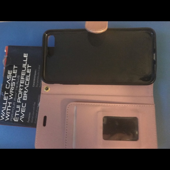 iPhone Wallet Case Pink New - Picture 3 of 4